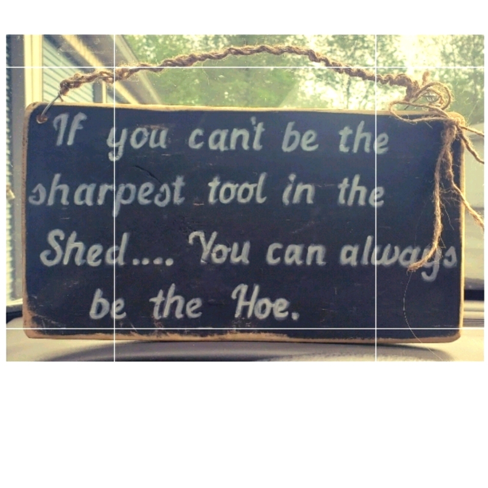 Funny Wood Sign